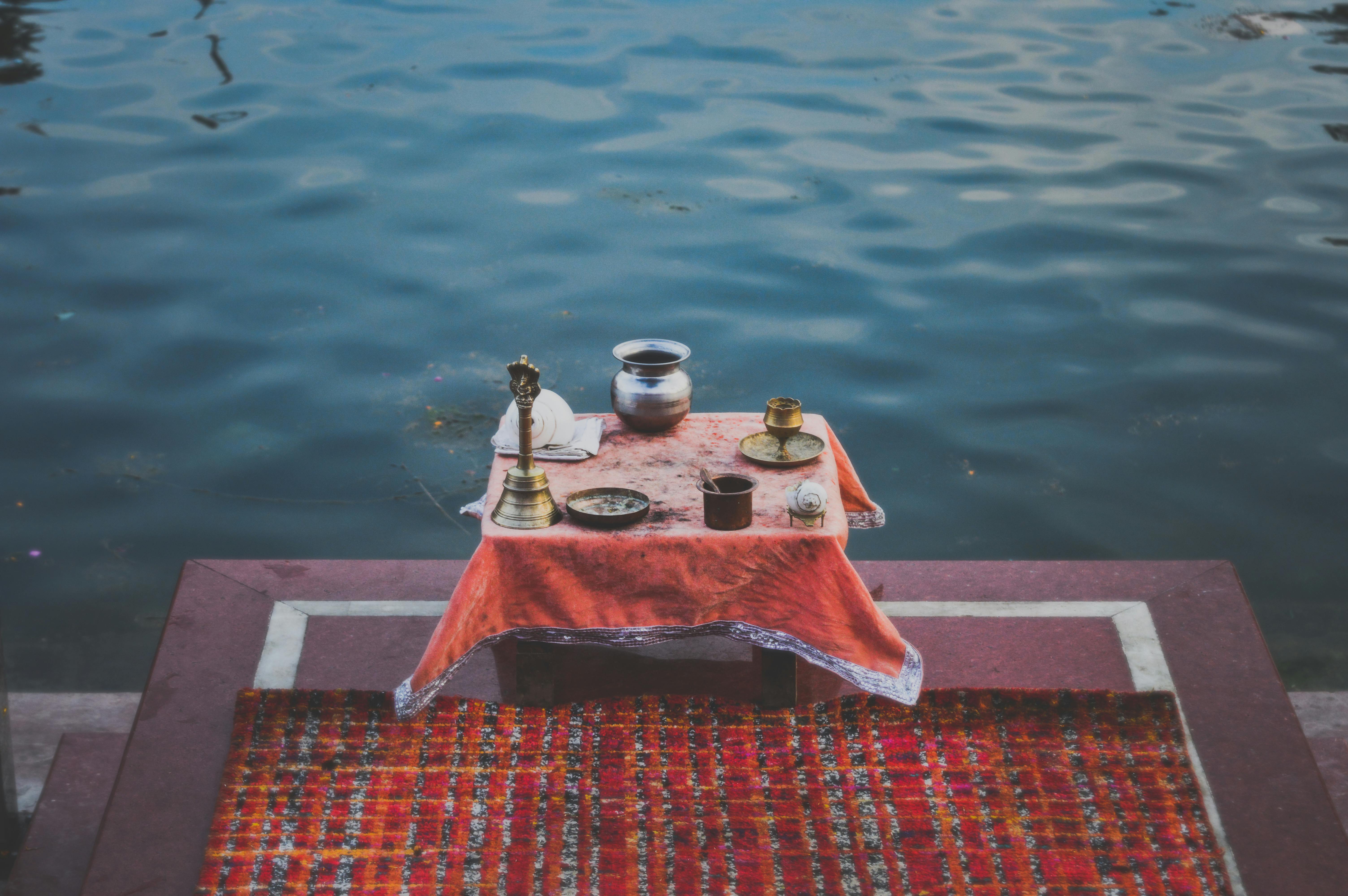 Symbolic offerings for a ritual